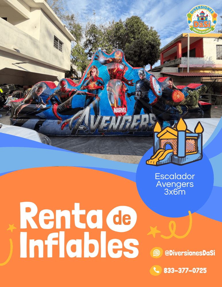 Escalador 3D Avengers